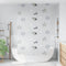vidaXL - Doucherolgordijn - met - cassette - 140x240 - cm - stofbreedte - 136 - cm