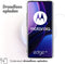 iMoshion Hoesje Geschikt voor Motorola Edge 40 Hoesje Siliconen - iMoshion Shockproof Case - Transparant