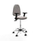 Piqueras y Crespo B2D05RN - Bureaustoel - Hoogteverstelbaar met armleuning - Wit