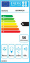 Siemens LB77NAC50 - Inbouwunit afzuigkap - 3 standen 730 m3/h 68 dB(A) LED verlichting