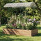 Coast Plantenklimrek - PVC Overkapping - 246 cm Hoog - Zwart/Wit