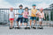 Croozaboo - Design Kids Scooter - Step - 3 tot 10 jaar - drie wielen - brede plank - Black line