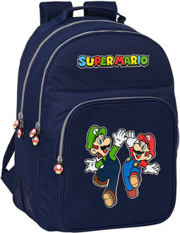 Super Mario Rugzak, Bros. - 42 x 32 x 15 cm - Polyester