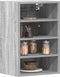 vidaXL - Hangkast - 40x29,5x60 - cm - bewerkt - hout - grijs - sonoma - eikenkleurig