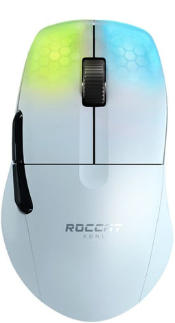 Roccat Kone Pro Air - Draadloze Gaming Muis - 19K DPI - Arctic White