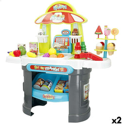 Speelgoedsupermarkt Colorbaby 66 x 68 x 25 cm 2 Stuks