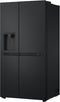 LG GSLC40EPPE - Amerikaanse koelkast - Side-By-Side - Zwart