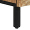 vidaXL - Hoge - kast - 40x33x110 - cm - massief - mangohout