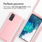 iMoshion Hoesje Geschikt voor Samsung Galaxy S20 FE Hoesje Met Koord - iMoshion Siliconen hoesje met koord - Roze