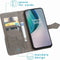 iMoshion Hoesje Geschikt voor OnePlus Nord N10 5G Hoesje Met Pasjeshouder - iMoshion Mandala Bookcase - Grijs