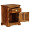 vidaXL - Nachtkastjes - 2 - st - 40x30x50 - massief - sheeshamhout