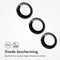 imoshion 2 Pack Camera lens protector| - Screenprotector Geschikt voor - |Samsung Galaxy S24| - |Zwart|