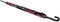 Paraplu Geruit Rood Zwart (Invest) - A760 - Dsn 107 cm - Lengte 87 cm - Knirps
