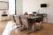 Richmond Interiors Eettafel Blackbone silver 220 (Black rustic)