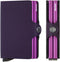 Secrid twinwallet - Mat - Paars