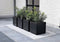 Quadrus vierkante Aluminium plantenbakken Lengte: 800 Breedte: 800...