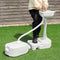 Coast Draagbare Campingwastafel - 17 L Watertank - Handdoekhouder en Zeepdispenser - Wit