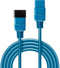 Lindy 30122 - Stroom Verlengkabel C19-C20 - 3.00 m Blauw