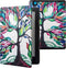 Lunso Geschikt voor Kobo Aura Edition 2 hoes (6 inch) - sleepcover - Kleurrijke Boom