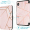 imoshion E-reader Hoesje - Geschikt voor Kobo Clara 2E, Tolino Shine 4 - Design Sleepcover Bookcase - Pink Graphic