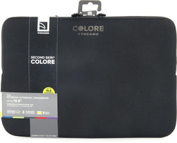 Tucano Colore Second Skin - Sleeve 15"/16" WS - Anti-slip - Zwart