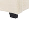 VAUCLUSE - Bed met opbergruimte - Beige - 160 x 200 cm - Polyester
