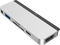 Hyperdrive Hyper 6-in-1 USB-C hub - Docking station - Zilver