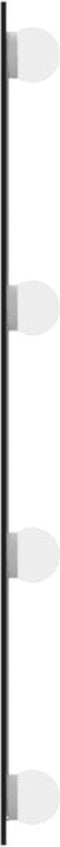 vidaXL - Wandspiegel - met - LED's - rechthoekig - 40x60 - cm - glas