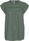 VERO MODA VMDEBBIE PLEAT S/L TOP GA NOOS - Dames Top - V-hals - Maat XS