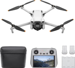 DJI Mini 3 - Drone - Fly More Combo - Met DJI RC Smart Remote Controller - Wit (3x)