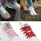 Multicolor Elastische Schoenveters met Metalen Sluiting - 4 Paar, Universele Maat