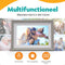 Pora&Co - Digitale fotolijst - WiFi met Frameo App - 10.1 inch HD IPS Display - Zilver/Wit
