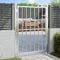 vidaXL - Tuinpoort - 100x150 - cm - roestvrij - staal