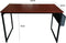 Bureau Stoer - computertafel - laptoptafel - industrieel vintage bruin