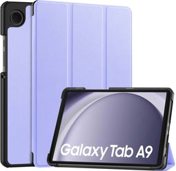 imoshion Tablet Hoes - Geschikt voor Samsung Galaxy Tab A9 8.7 inch - Trifold Bookcase - Lila