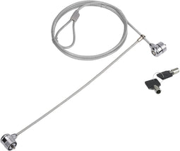 Conceptronic CNBSLOCK15T - Kabelslot - 1,5 m - Zilver