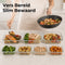 Five Stars® Glazen Vershoudbakjes - Set van 12 - Luchtdicht - 1040 ml & 370 ml (12 stuks)