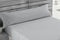 Set beddengoed Alexandra House Living Parelgrijs Bed van 150 3 Onderdelen