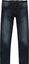Cars Jeans Heren BLAST Slim Fit - Zacht elastisch denim - Blauwe zwarte kleur - Maat 36/34