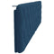 Hoofdbordkussen 200 cm stof blauw