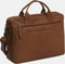 Leren Laptoptas Cognac Jackson