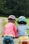 Mini Hornit Lids Fietshelm voor Kinderen met LED achterlicht - Pug Puppies (M)