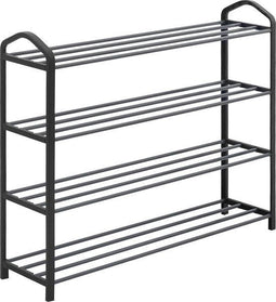 Rootz Schoenenrek - Schoenenorganizer - 4-laags - Grijze metalen buizen