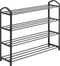 Rootz Schoenenrek - Schoenenorganizer - 4-laags - Grijze metalen buizen