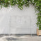 vidaXL - Tuinbank - met - Strak - Ontwerp - Wit - 104 - cm - Staal