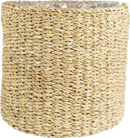 Ter Steege Plantenmand Zeegras Naturel-Beige D 34 cm H 31 cm Opening 29.5 cm
