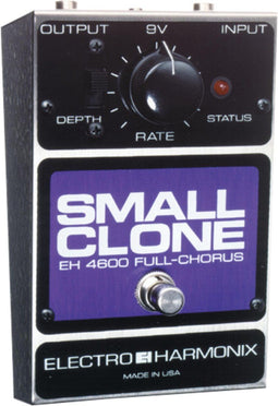 Electro Harmonix Small Clone - Gitaar pedaal - Chorus effect - Inclusief 9-volt batterij