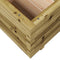 vidaXL - Plantenbak - 60x60x49,5 - cm - geïmpregneerd - grenenhout