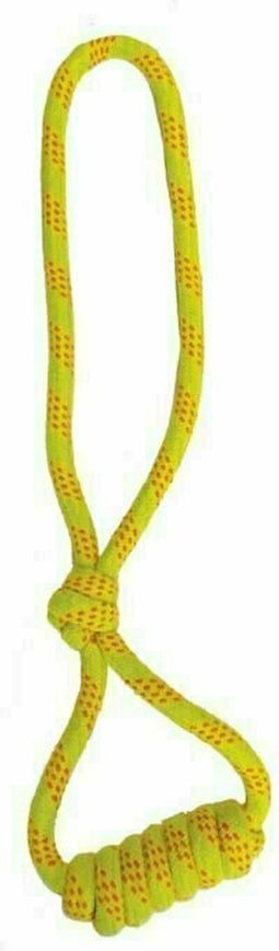 Happy Pet Knoop En Spoel Tugger Flostouw Geel / Oranje