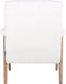 Richmond Fauteuil Bono white furry fire retardant (Himalaya 900 white furry)